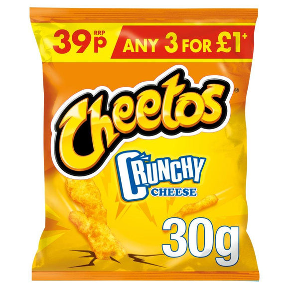 Cheetos Crunchy Cheese Snacks 30g