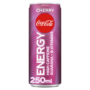 Coca Cola Cherry Energy PMP 12 x 250ml - thewholesalehub