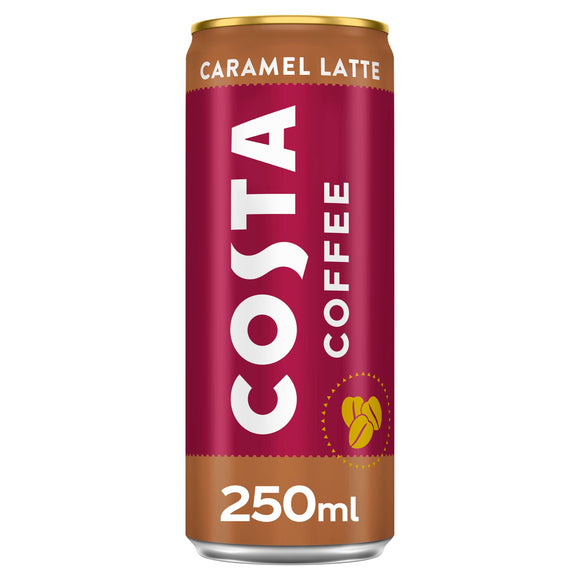 Costa Coffee Caramel Latte 12 x 250ml - thewholesalehub