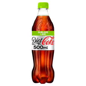 Diet Coke Sublime Lime 12 x 500ml - thewholesalehub