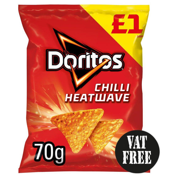 Doritos Chilli Heatwave Tortilla Chips 70g