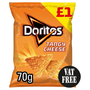 Doritos Tangy Cheese Tortilla Chips 70g