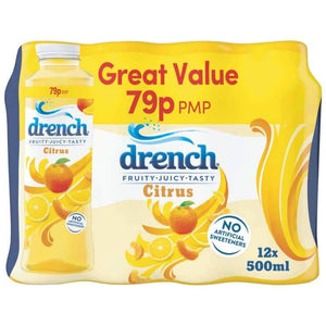 Drench Citrus PMP 12 x 500ml - thewholesalehub