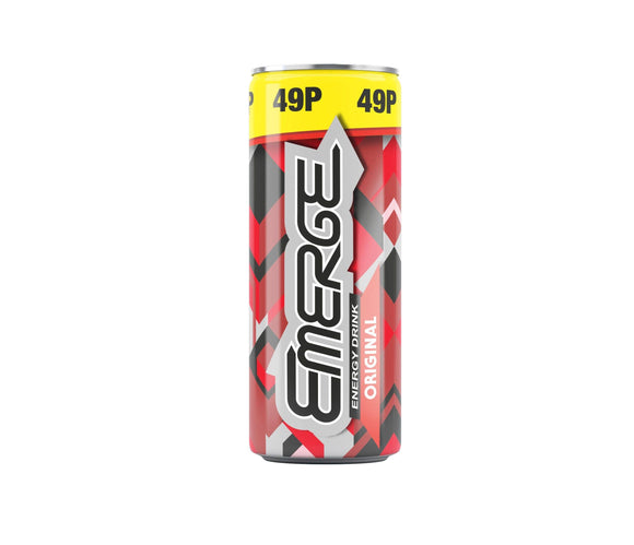 Emerge Energy Drink Original PMP 24 x 250ml - thewholesalehub