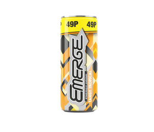 Emerge Energy Drink Tropical PMP 24 x 250ml - thewholesalehub