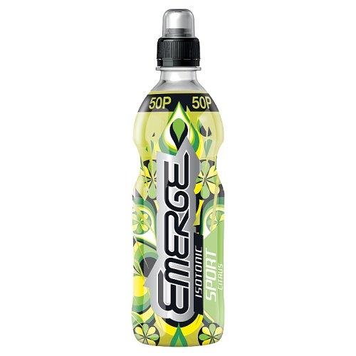 Emerge Isotonic Sports Drink Citrus PMP 12 x 500ml - thewholesalehub