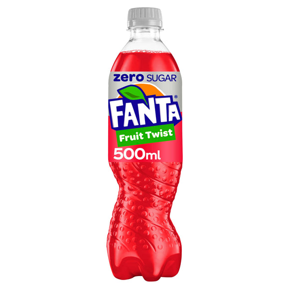 Fanta Fruit Twist Zero Sugar 12 x 500ml - thewholesalehub