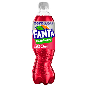 Fanta Raspberry Zero Sugar 12 x 500ml - thewholesalehub