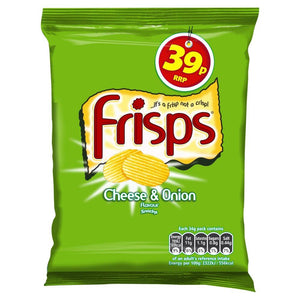 Frisps Cheese & Onion Flavoured Snack 34g