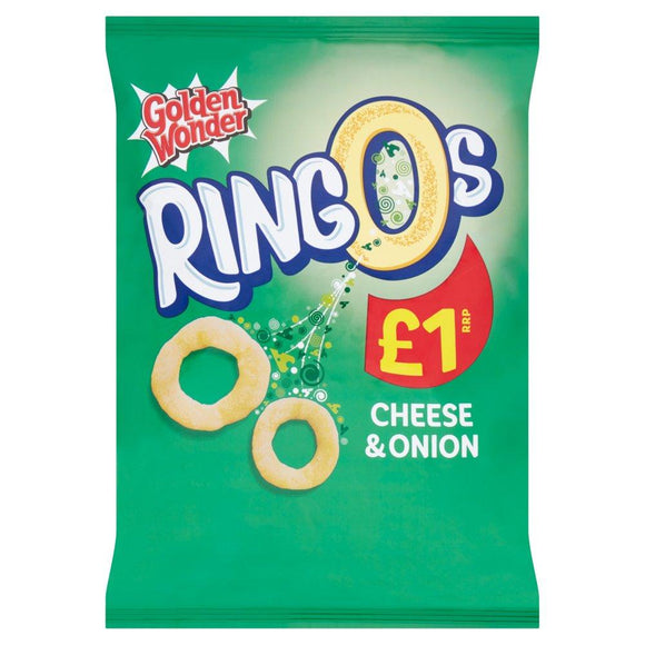 Golden Wonder Ringos Cheese & Onion 55g