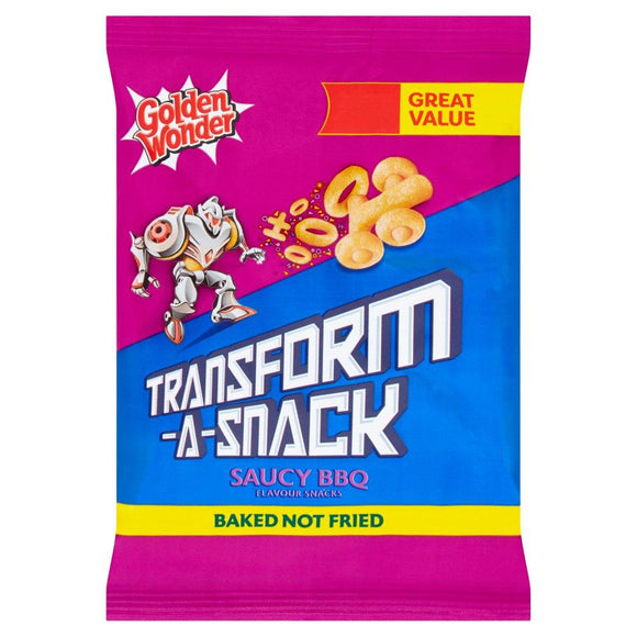 Golden Wonder Transform-A-Snack Saucy BBQ 30g