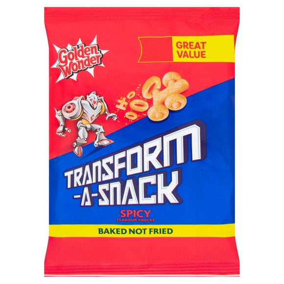 Golden Wonder Transform-A-Snack Spicy 30g