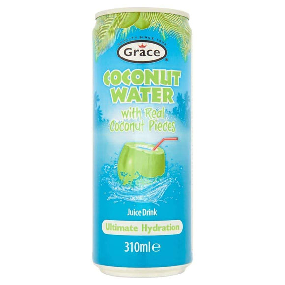 Grace Coconut Water with Pulp 12 x 310ml - thewholesalehub