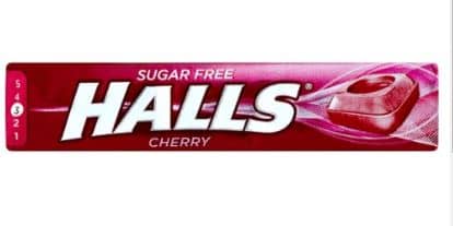 Halls Cherry Sugar Free