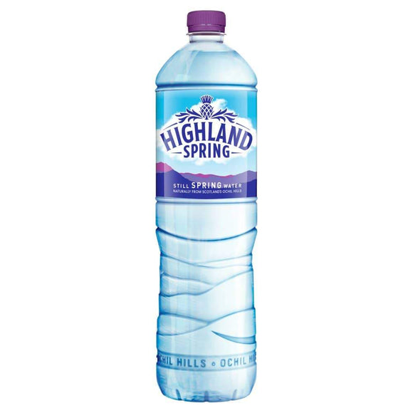 Highland Spring Still Mineral Water 1.5Ltr plastic bottle