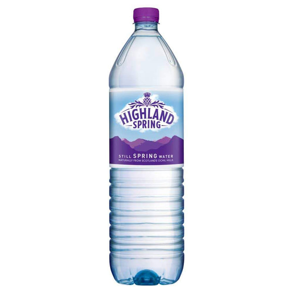 Highland Spring Still Mineral Water 2Ltr plastic bottle