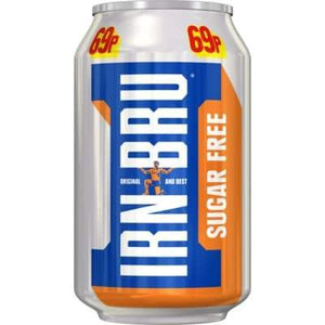 IRN-BRU Sugar Free PMP 24 x 330ml - thewholesalehub