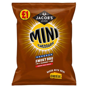 Jacob's Mini Cheddars Smoky BBQ 105g