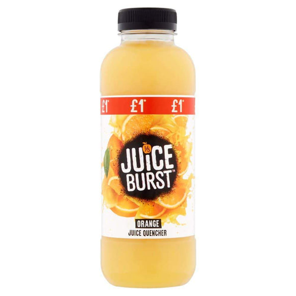 Juice Burst Orange 12 x 500ml - thewholesalehub