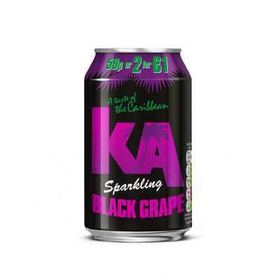 KA Black Grape PMP 24 x 330ml - thewholesalehub