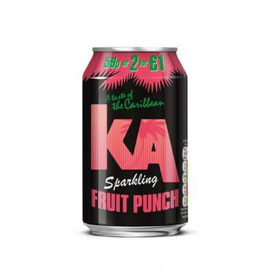 KA Fruit Punch PMP 24 x 330ml - thewholesalehub