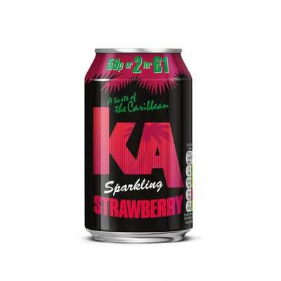 KA Strawberry PMP 24 x 330ml - thewholesalehub