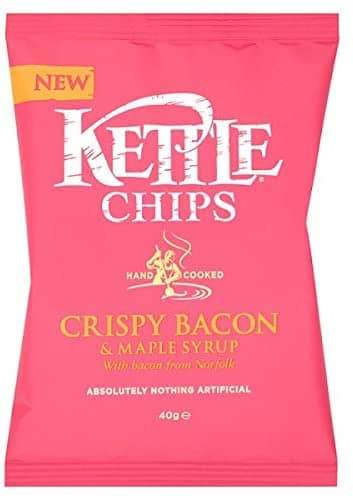 Kettle Chips Crispy Bacon & Maple Syrup 40g