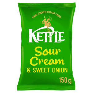 Kettle Chips Sour Cream & Sweet Onion 150g