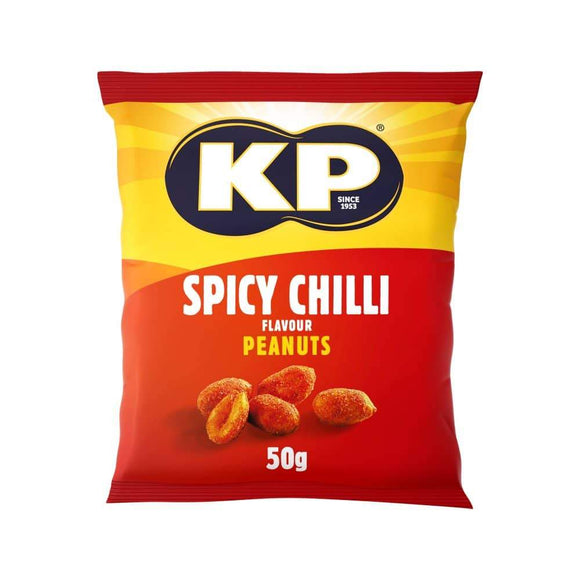 KP Nuts Spicy Chilli Peanuts 50g