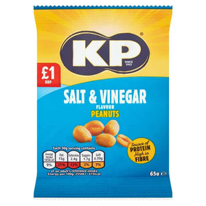 KP Salt & Vinegar Peanuts 65g