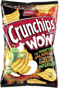 Lorenz Crunchips Wow Jalapeno & Cream Cheese 80g 