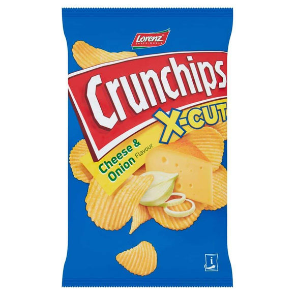 Lorenz Crunchips X-Cut Cheese & Onion 85g