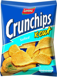 Lorenz Crunchips X-Cut Salted 150g