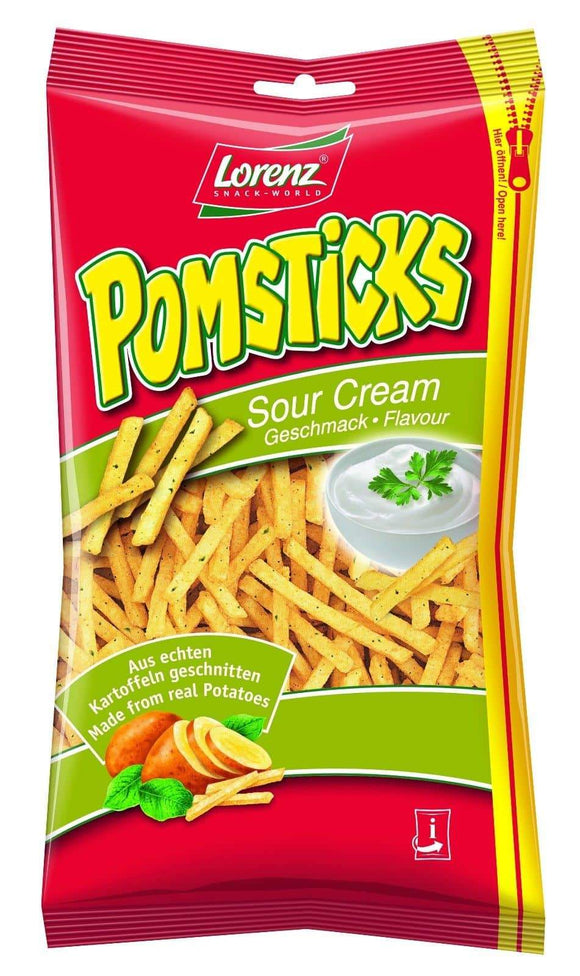 Lorenz Pomsticks Sour Cream 85g