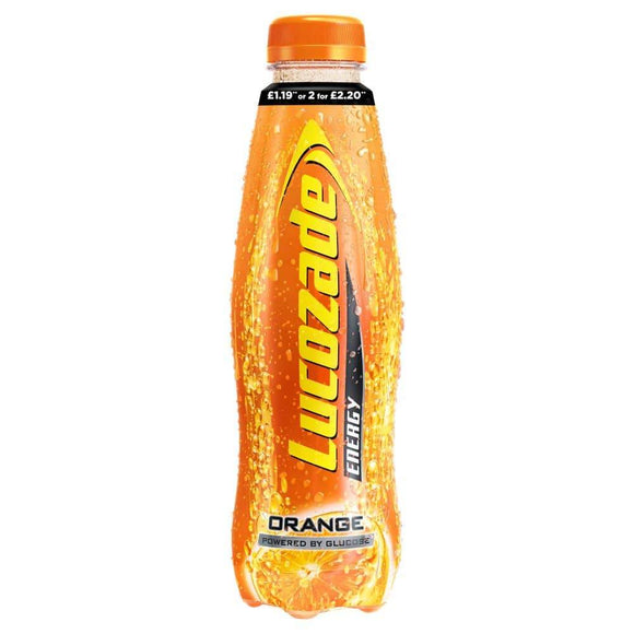 Lucozade Energy Orange PMP 24 x 380ml - thewholesalehub