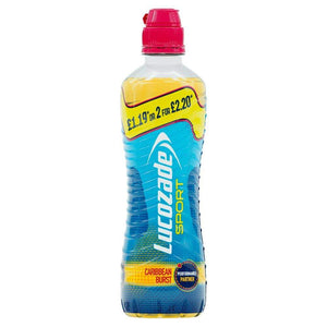 Lucozade Sport Caribbean Burst PMP 12 x 500ml - thewholesalehub