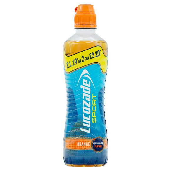 Lucozade Sport Orange PMP 12 x 500ml - thewholesalehub