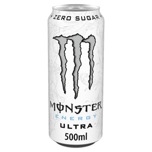 Monster Energy Drink Ultra White 500ml cans