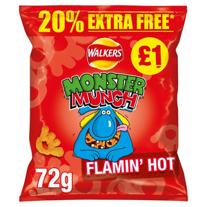 Monster Munch Flamin' Hot 72g