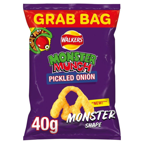 Monster Munch Pickled Onion Snacks 40g