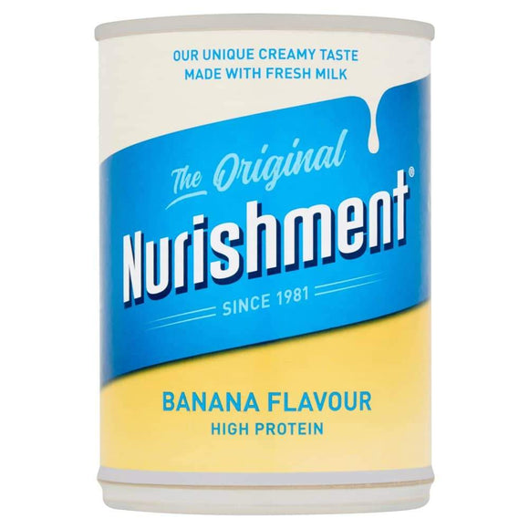 Nurishment Original Banana 12 x 400ml - thewholesalehub