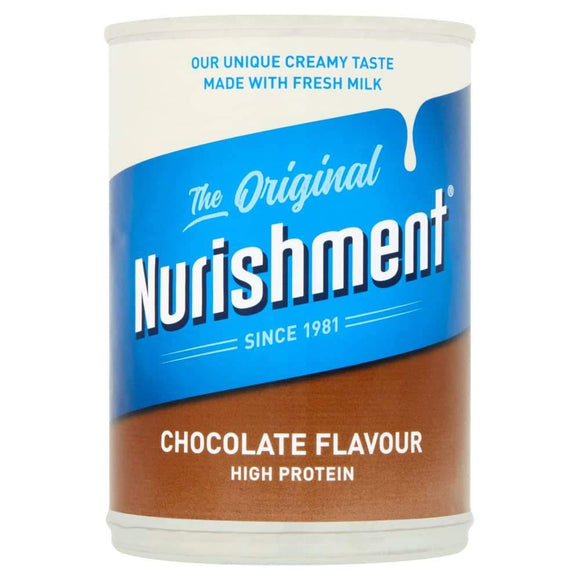 Nurishment Original Chocolate 12 x 400ml - thewholesalehub