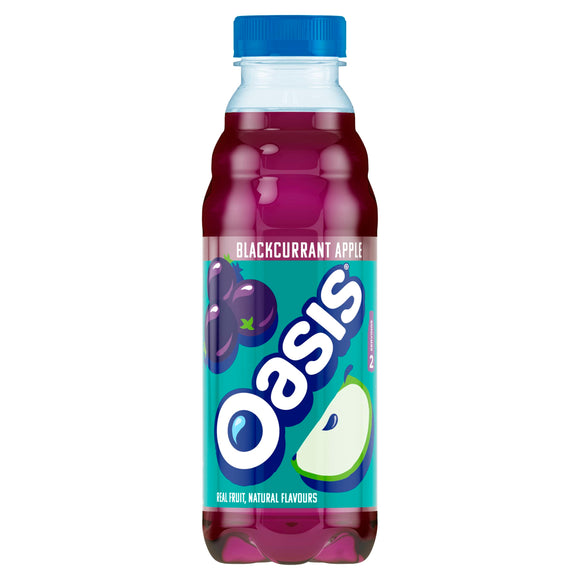 Oasis Apple & Blackcurrant 12 x 500ml - thewholesalehub