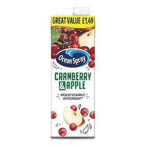 Ocean Spray Cranberry & Apple PMP 6 x 1Ltr - thewholesalehub