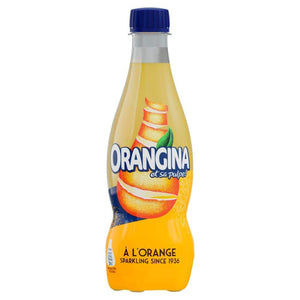 Orangina Plastic Bottle 12 x 420ml - thewholesalehub