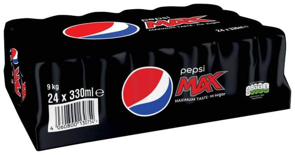 Pepsi Max PMP 24 x 330ml - thewholesalehub