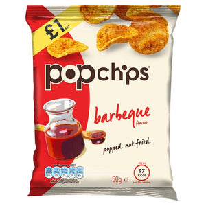 Popchips BBQ Flavour Crisps 50g