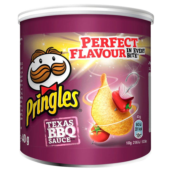 Pringles Texas BBQ Sauce Crisps 40g