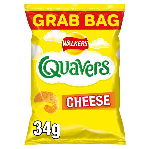 Quavers Cheese Snacks Grab Bag 34g