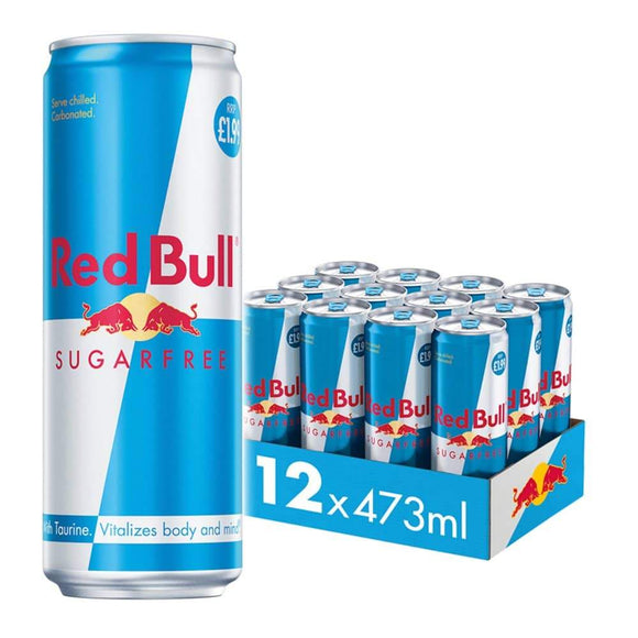 Red Bull Energy Sugar Free 473ml cans